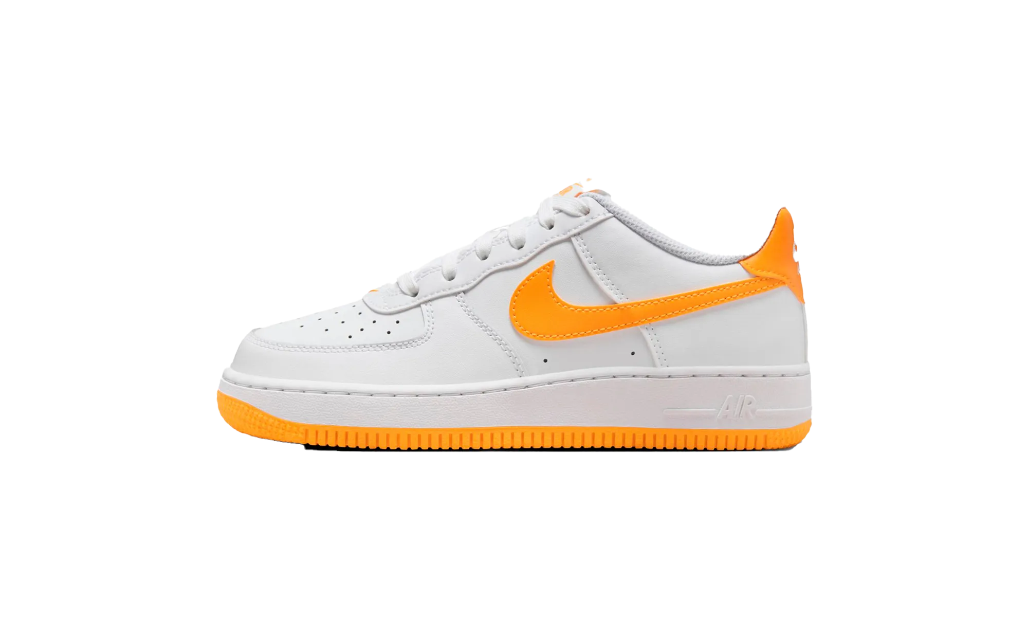 Air Force 1 Low GS "White Green Strike" Tight Structure Lifestyle Style
