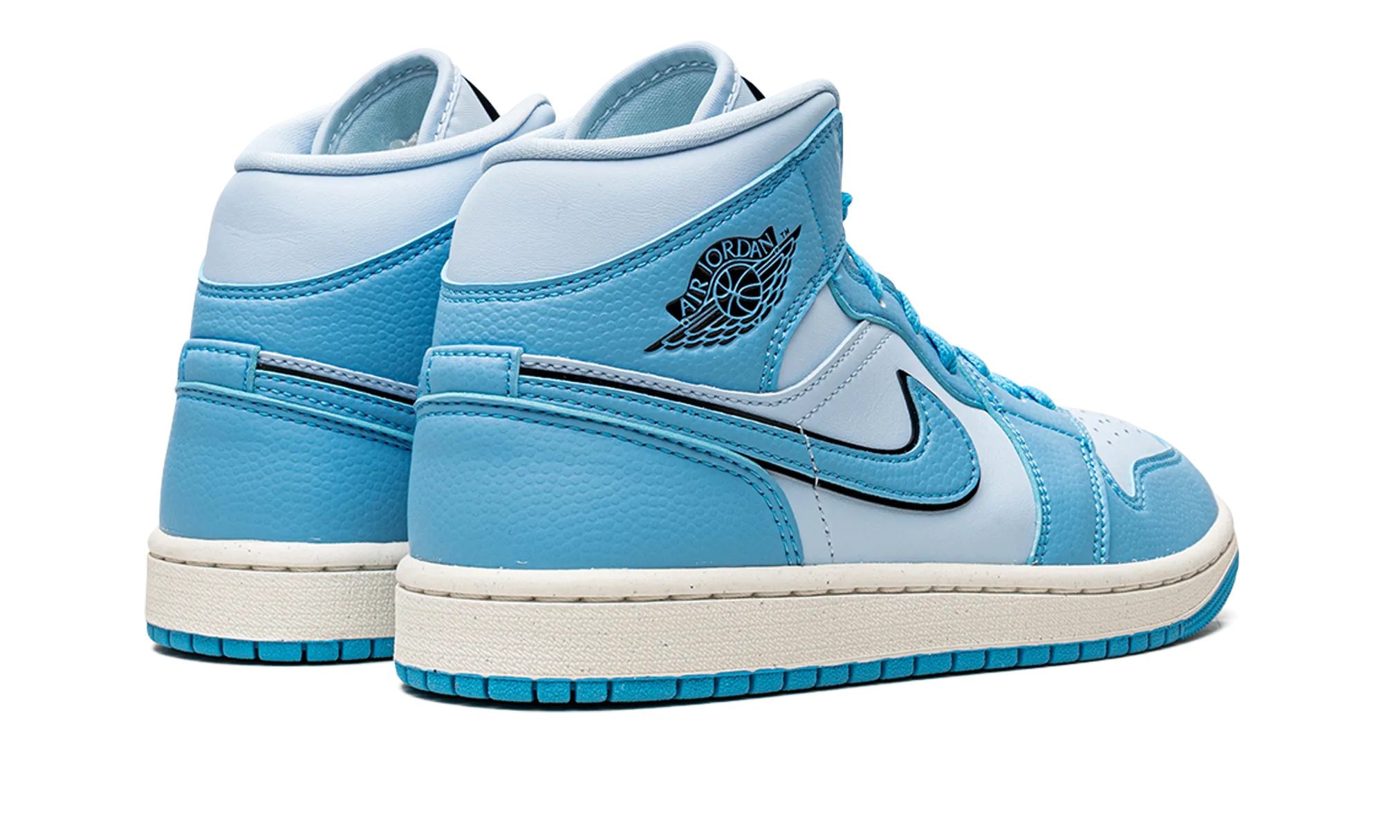 AIR JORDAN 1 MID SE WMNS "Ice Blue" Travel Ready
