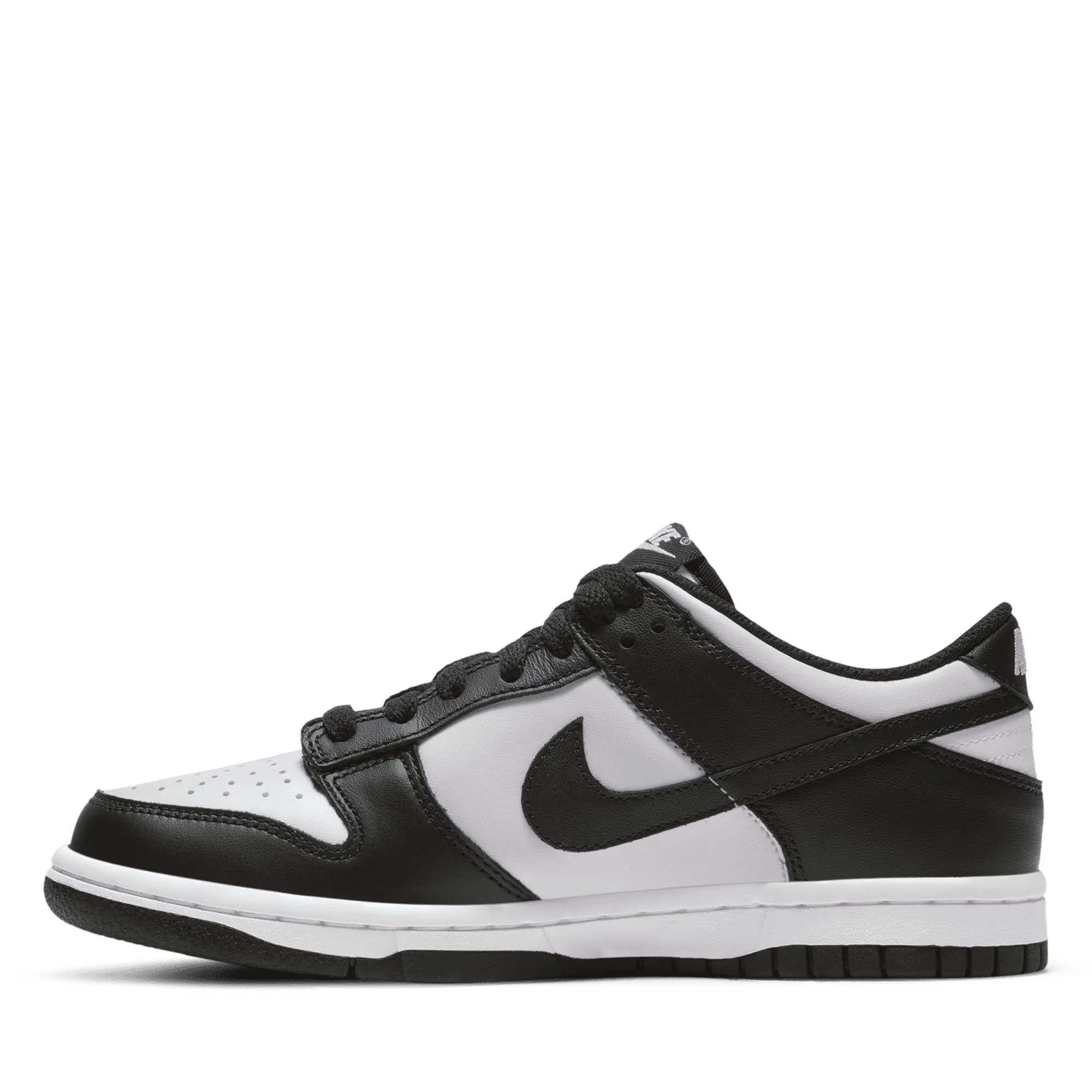 Stitch Down Construction Nike Dunk Low Retro 'Panda' (GS) - White/Black
