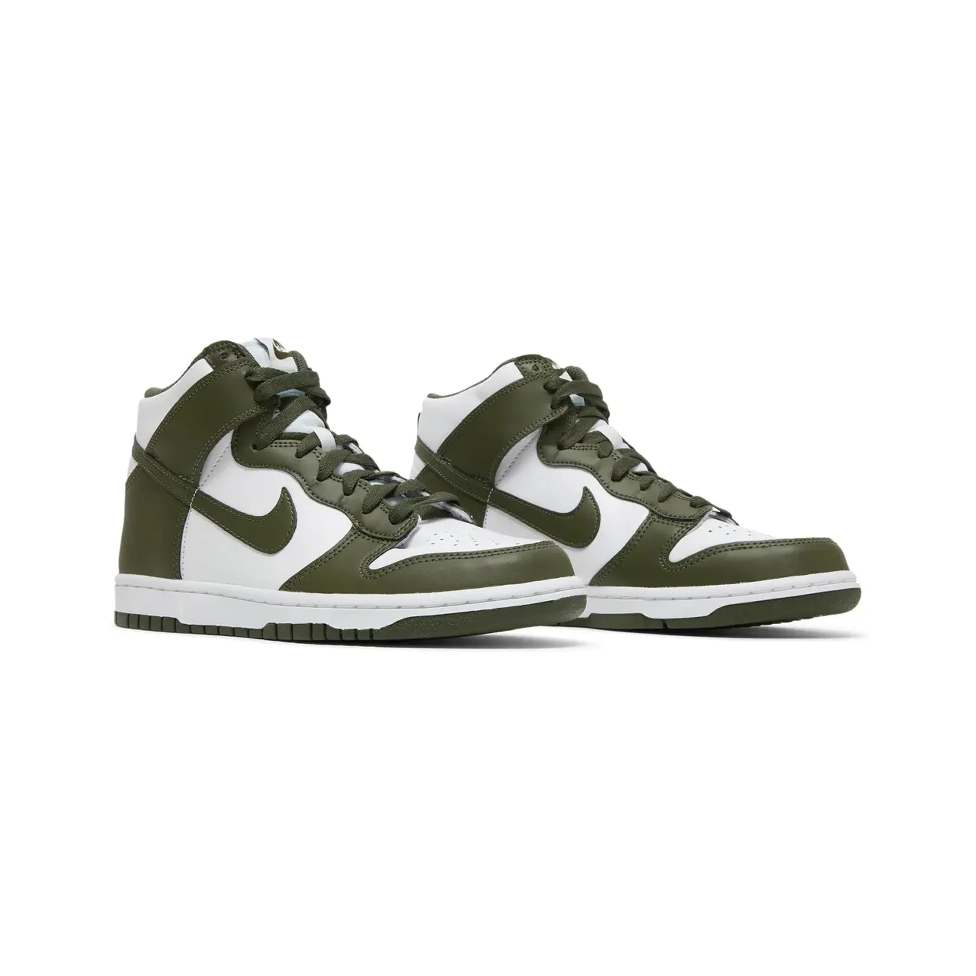 Stable base Energy Returning Heel Nike Dunk High 'Cargo Khaki' GS (2021)