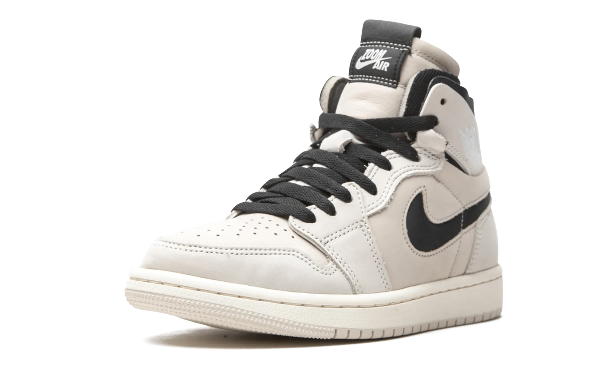 AIR JORDAN 1 HIGH ZOOM CM WMNS "Summit White" Anti Slip Traction Foot Fresh