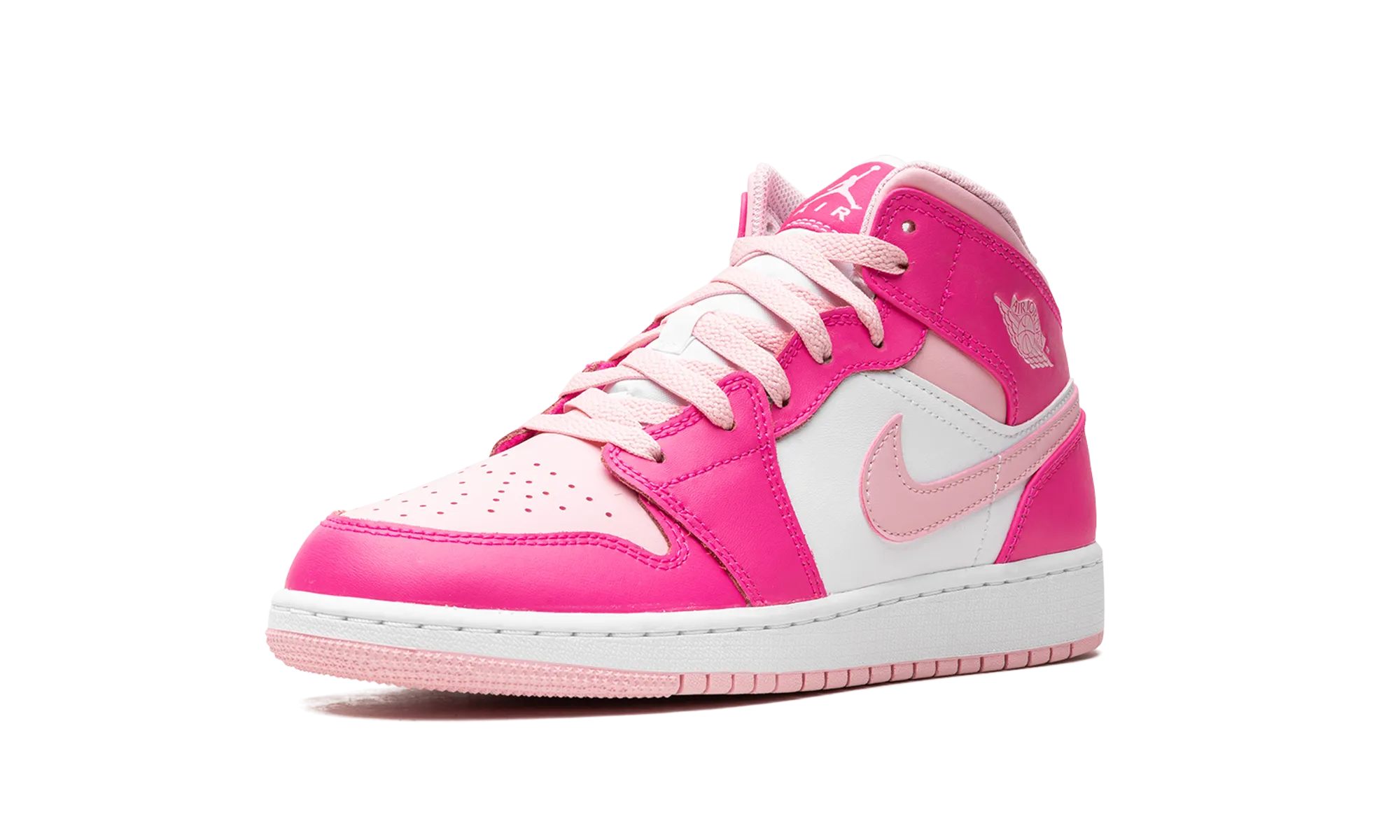 Flexible Sole Design Air Jordan 1 Mid GS "Fierce Pink"