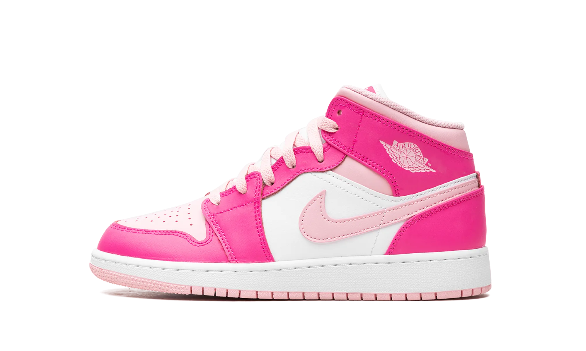 Air Jordan 1 Mid GS "Fierce Pink" Odor Resistant Lining