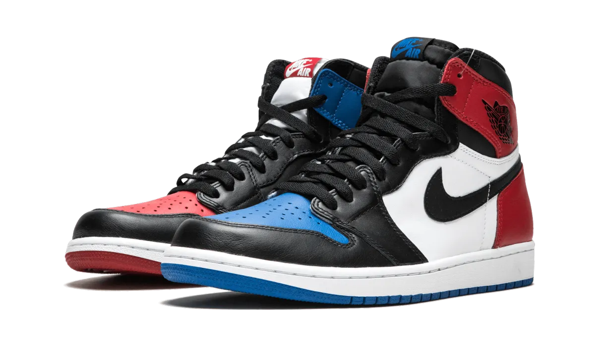 Air Jordan 1 Retro High OG "Top 3" Shock Diffusion Technology Abrasion Resistant Guardrails