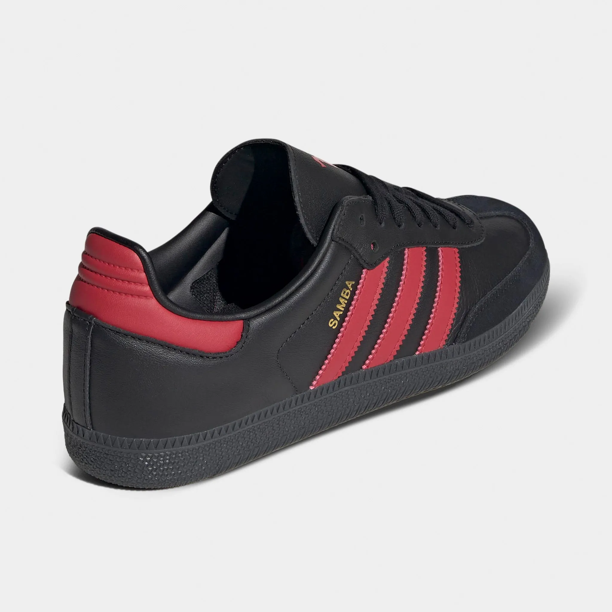 adidas MUFC Samba Black / Red Flexible Arch Support