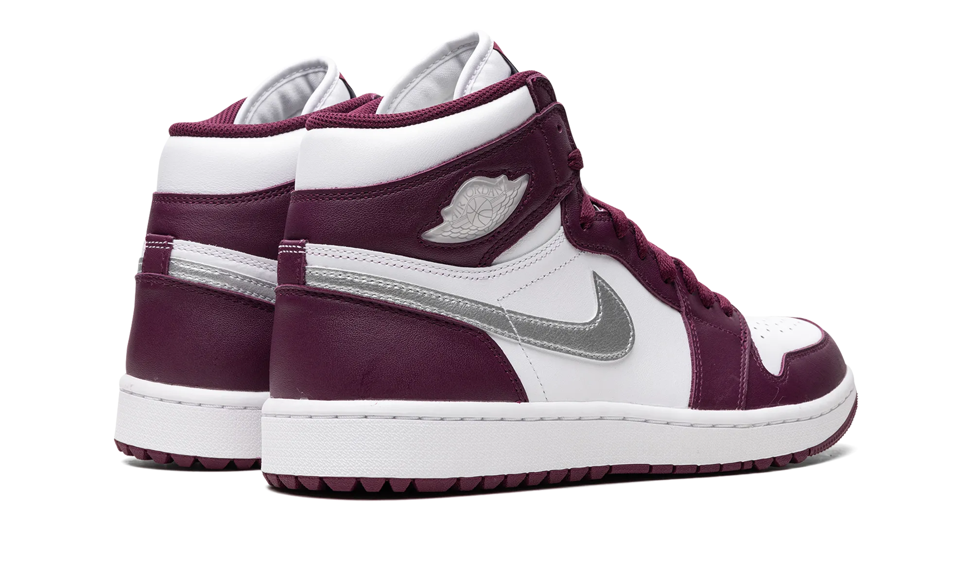 Air Jordan 1 High Golf "Bordeaux" Modern Routine Torsion Rigidity