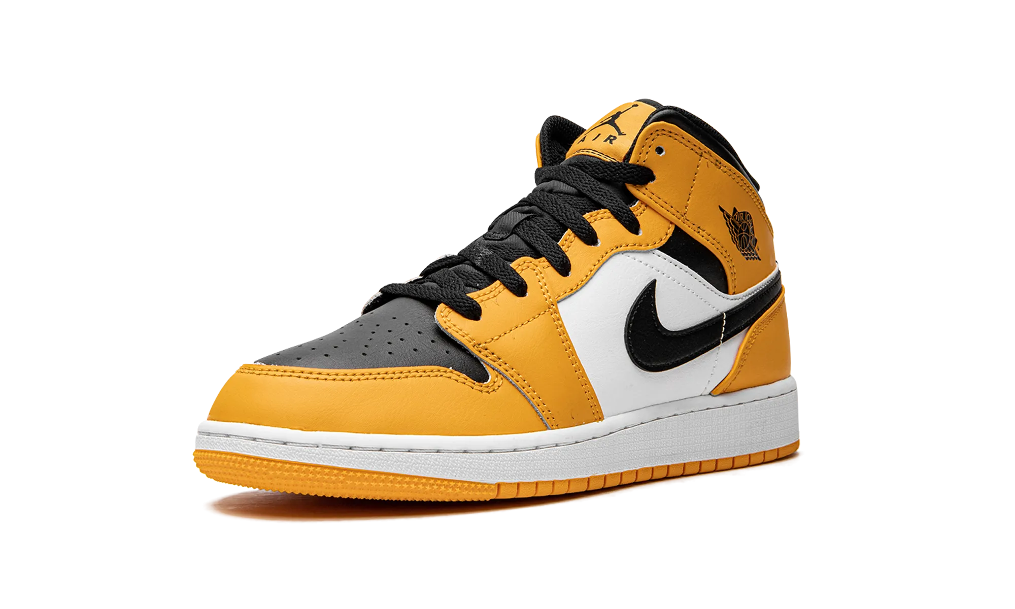 Lightweight Ride PaddedTongue Air Jordan 1 Mid GS "Taxi"