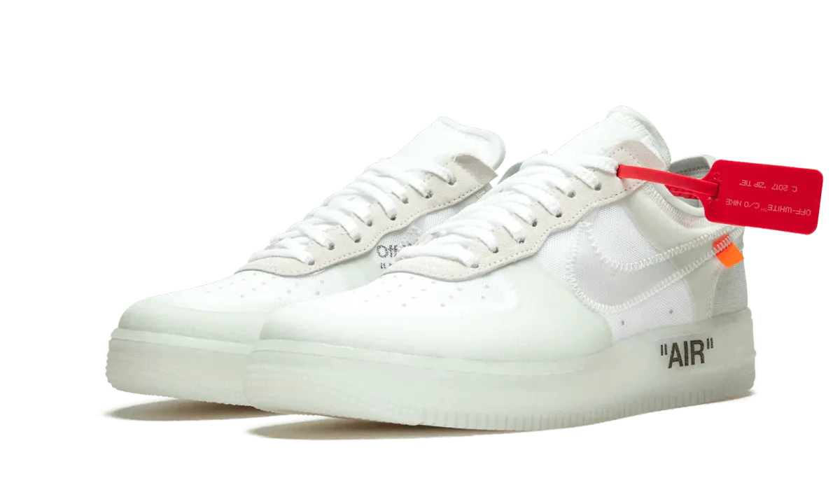 The 10 : Air Force 1 Low "OFF WHITE" Slide Friendly Easy Turn