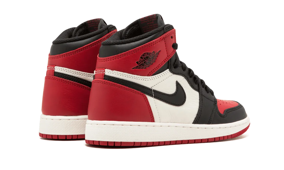 Air Jordan 1 Retro High OG GS "Bred Toe" Shock Performance