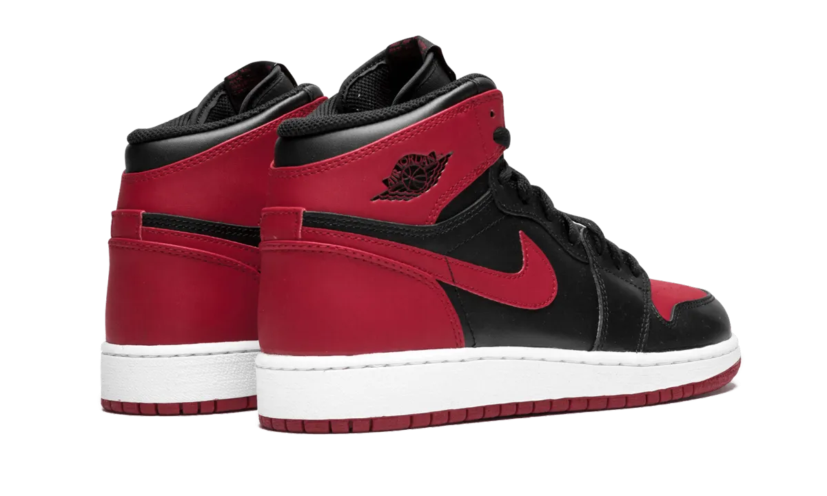 Air Jordan 1 Retro High OG GS "Bred 2013" Pure Comfort Natural Cushion