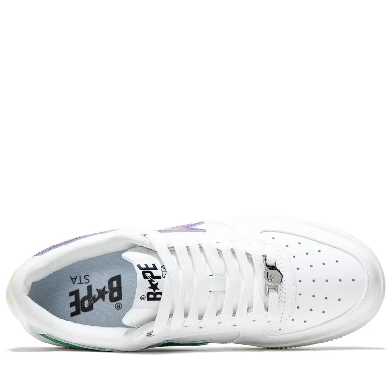 A Bathing Ape Bape Sta M2 - White/Purple Modern Frame