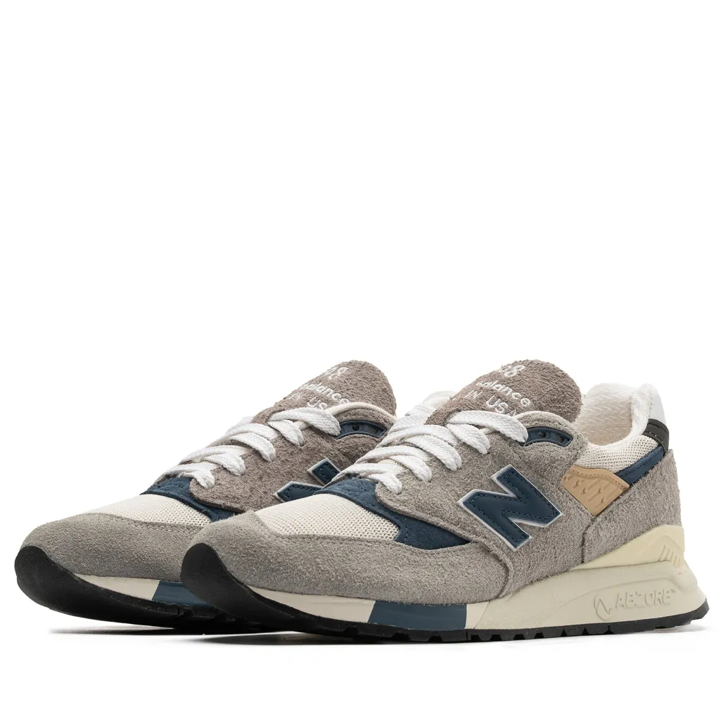 Walk Support Insole Tech New Balance Made in USA 998 - Grey/Navy