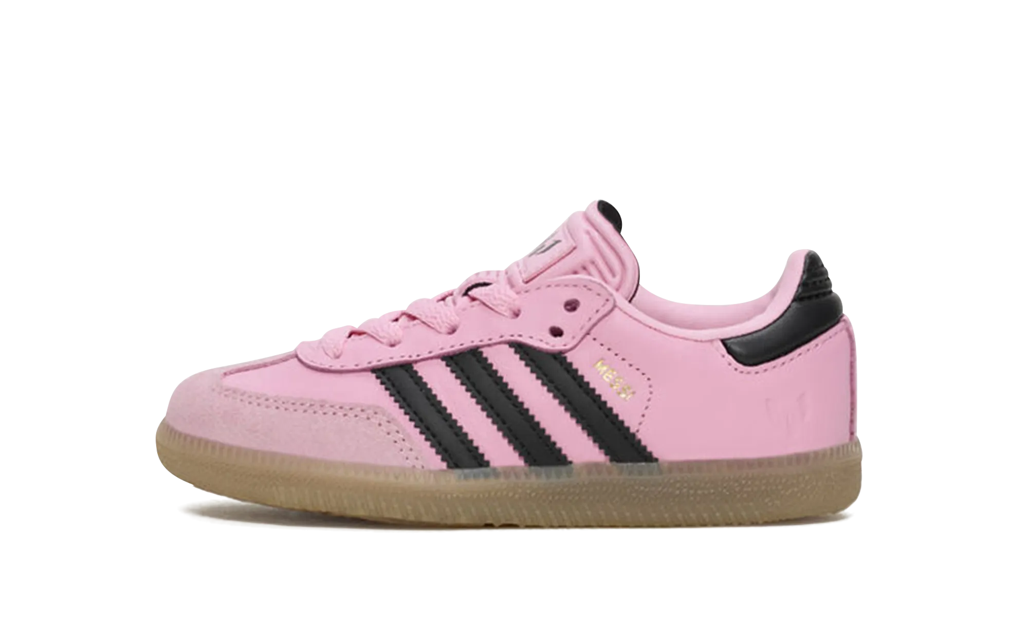 Samba Indoor GS "Messi Light Pink Black" Off Duty