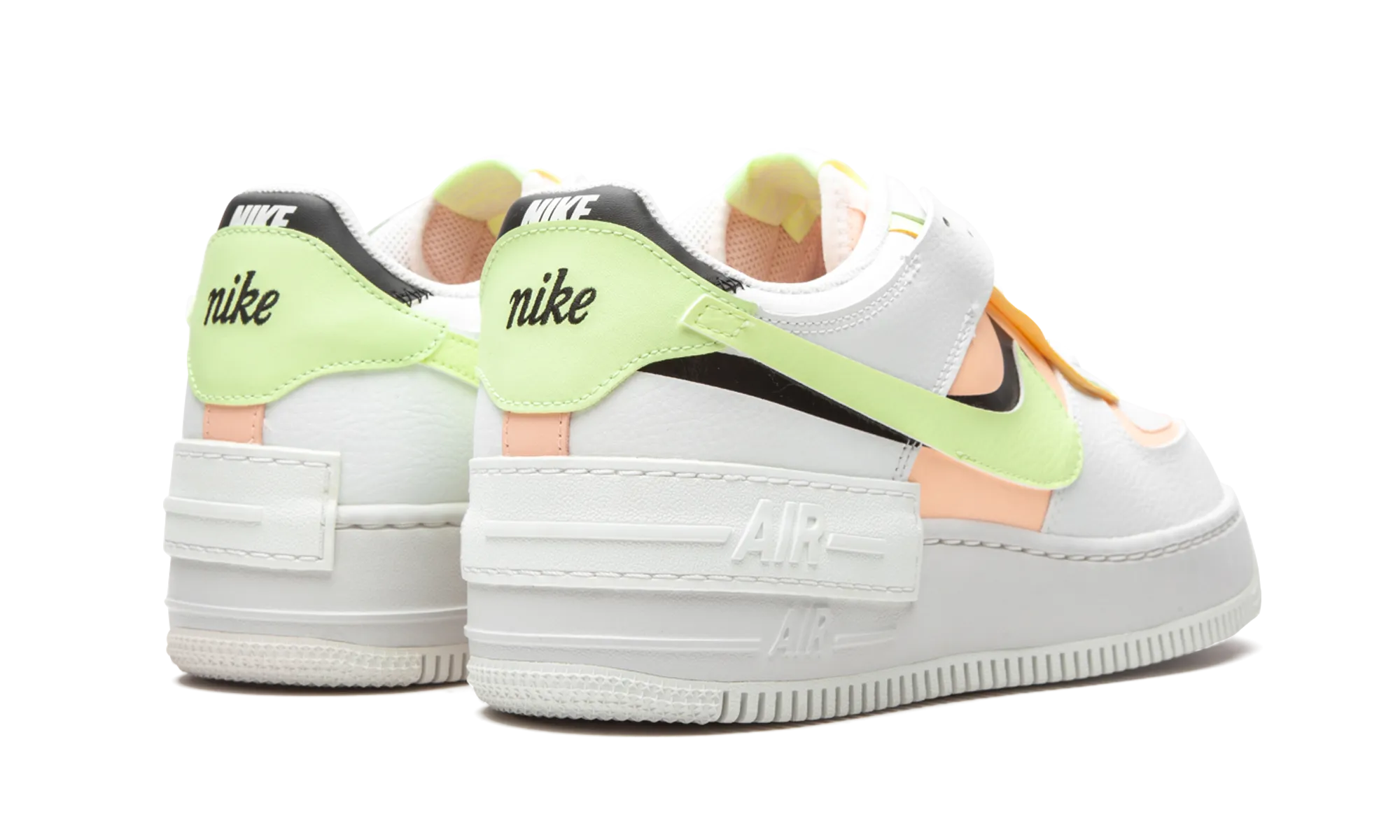 Speedy Performance AIR FORCE 1 SHADO MNS WMNS "White / Barely Volt / Crimson Tint"