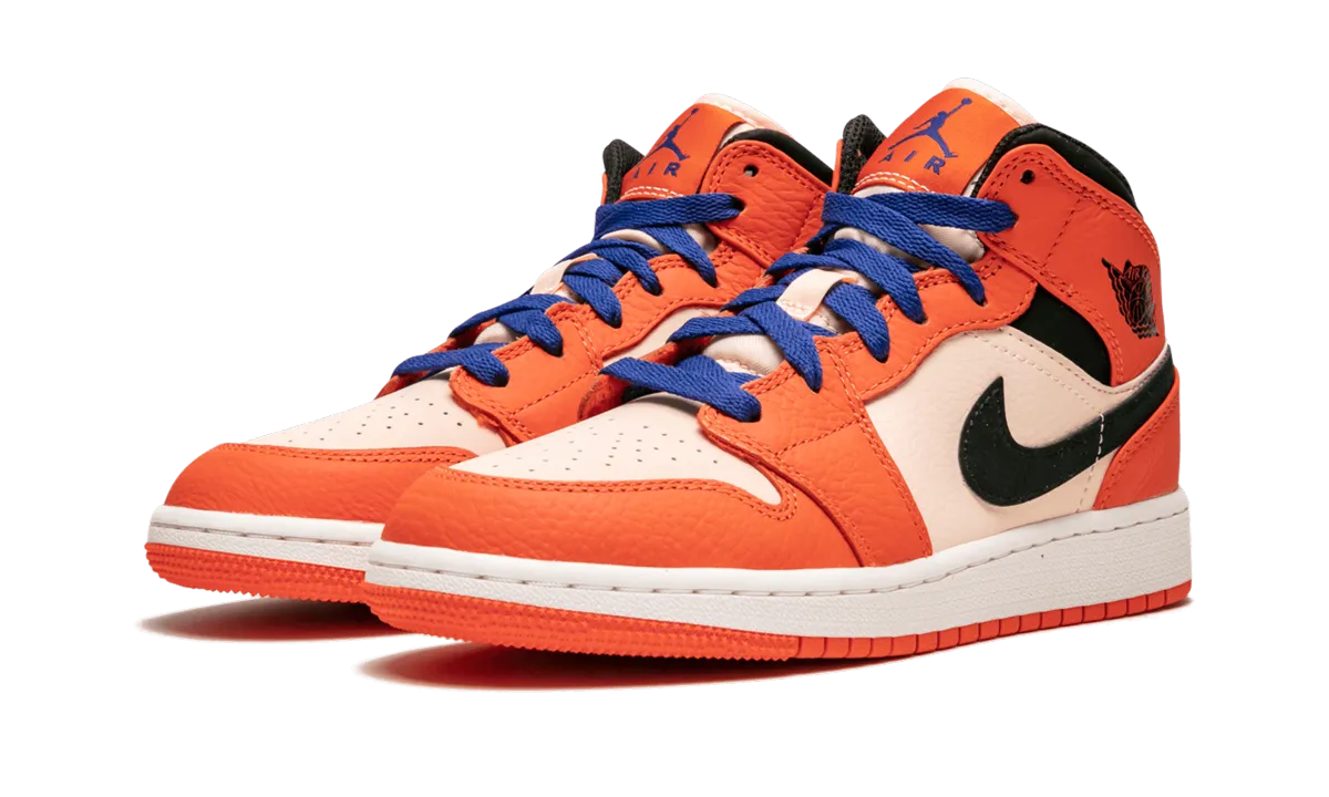 Sleek Edge Air Jordan 1 Mid SE GS