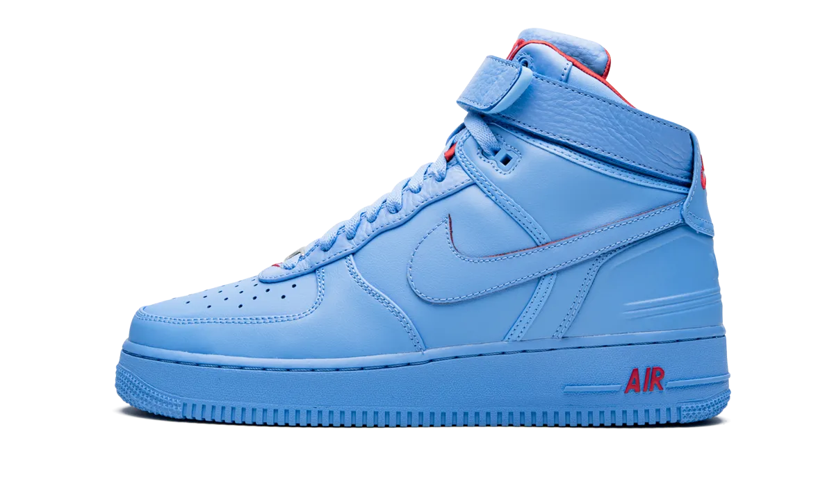 Air Force 1 High "Just Don - Varsity Blue" Skate Ready Style city lights