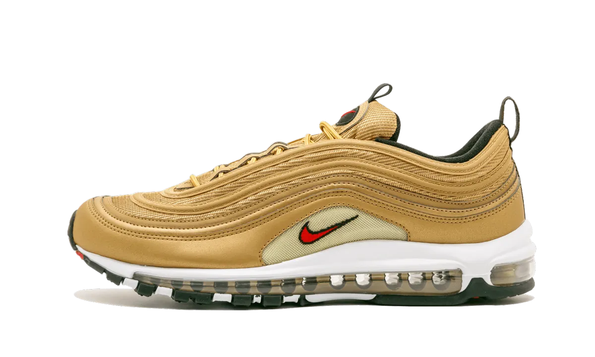 Muddy running grip Air Max 97 OG QS "Metallic Gold"