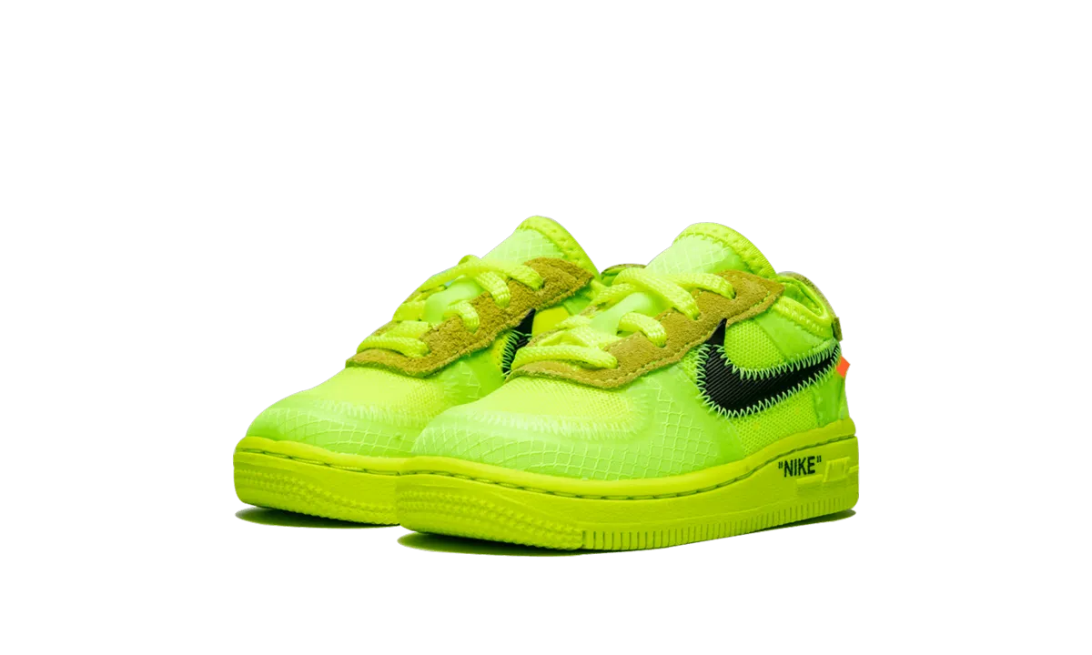 The 10: Air Force 1 (TD) "Off-White Volt" Low Profile Fit Flexible Straps