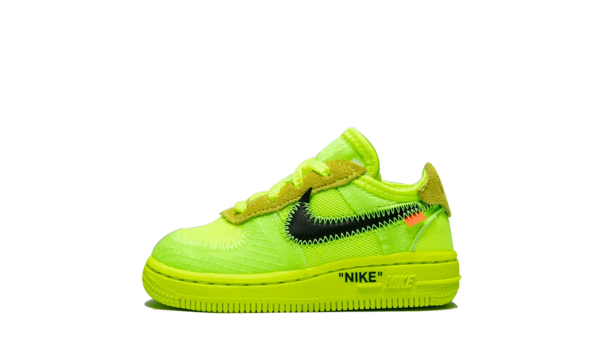 Training Step Toe Zone The 10: Air Force 1 (TD) "Off-White Volt"