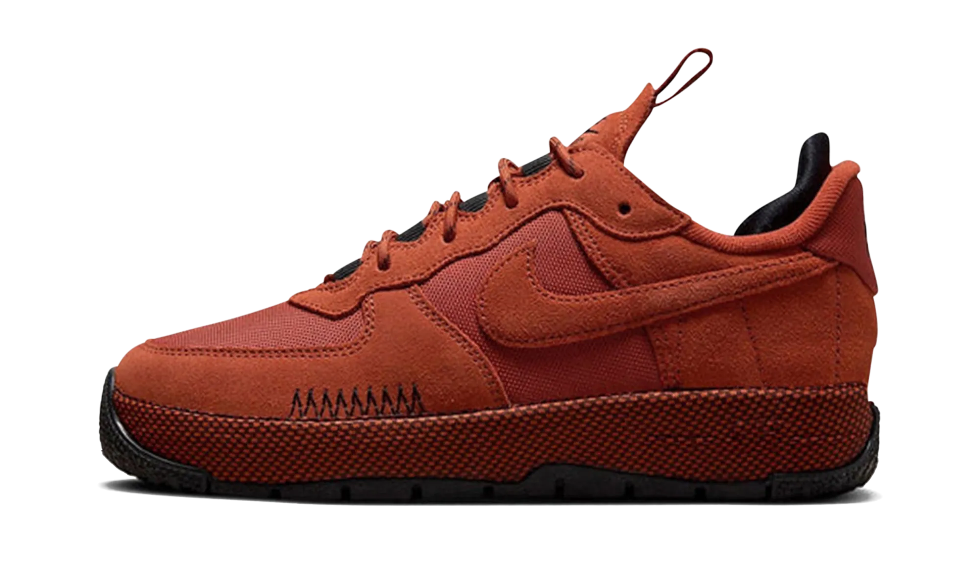 Nike Air Force 1 Wild Low WMNS "Rugged Orange" Classic Color Grippy Rubber