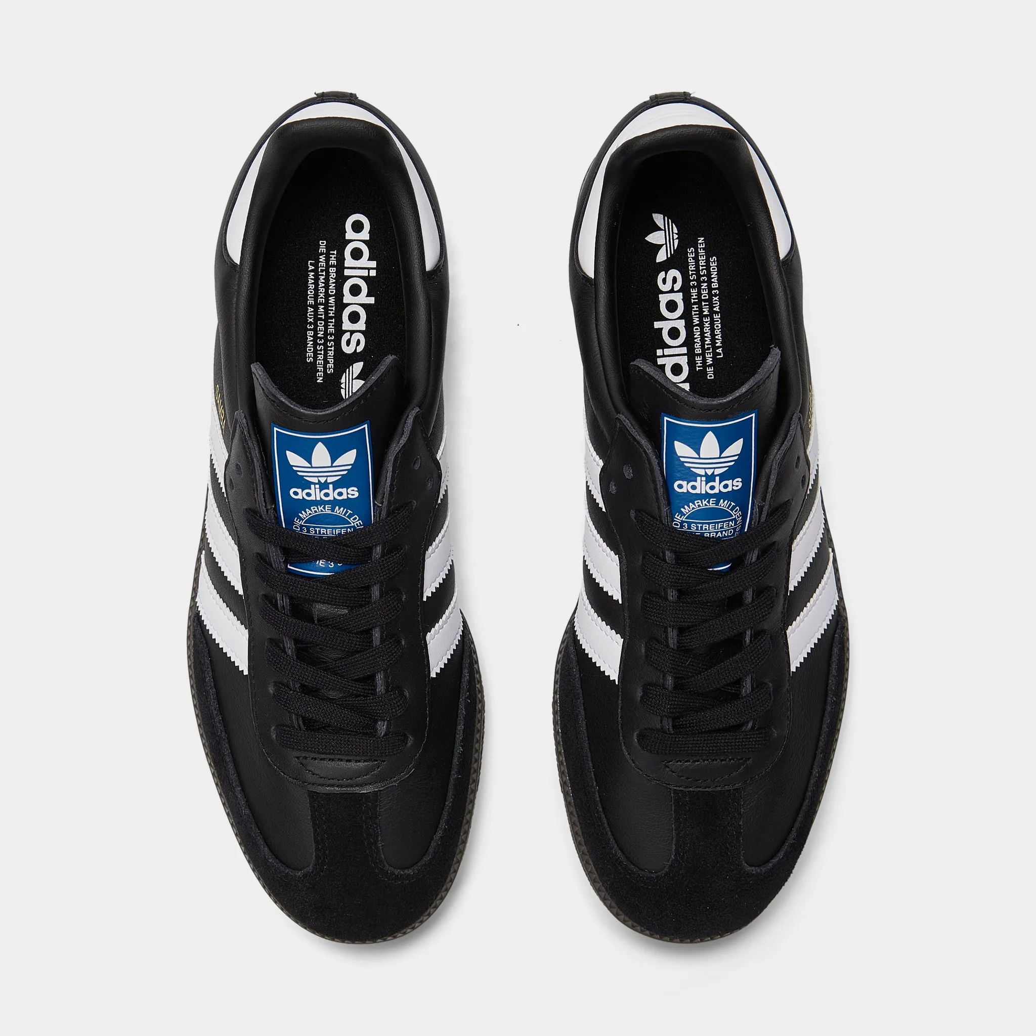 adidas Originals Samba OG Core Black / Cloud White - Gum Abrasion Proof Toe Guard