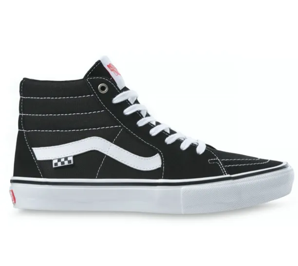 Flexible   outsole Vans Skate Hi Pro Black/White