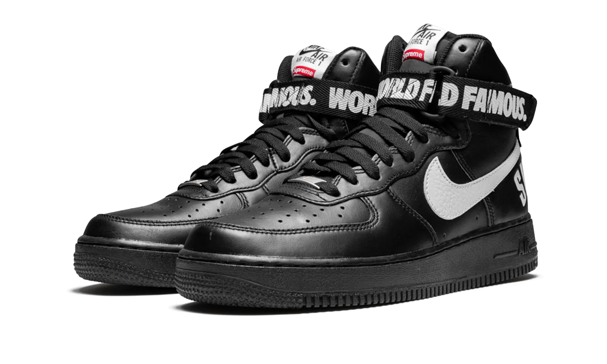Air Force 1 High Supreme SP "Black" Quick Skate Fit