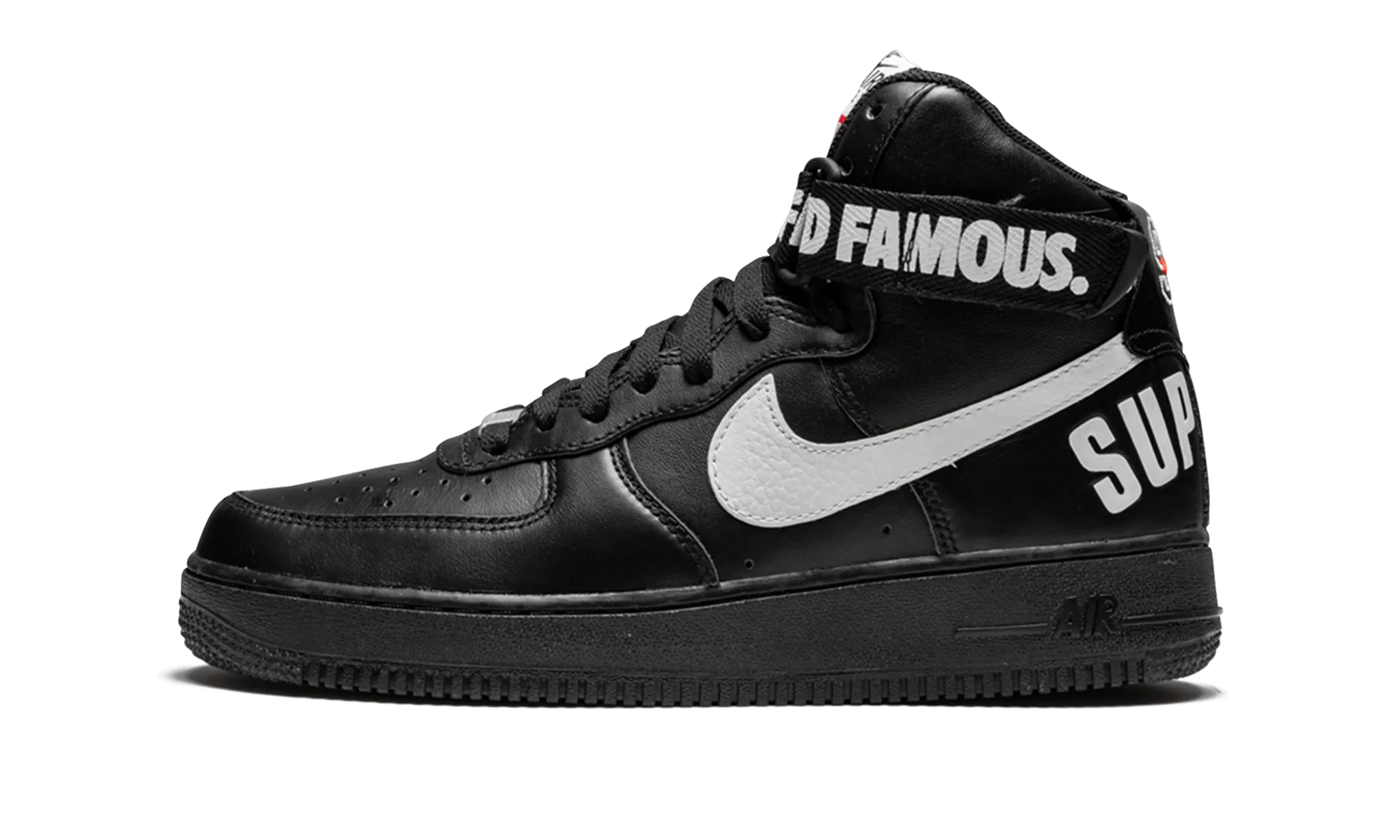 Classic Comfort Anti Slip Air Force 1 High Supreme SP "Black"