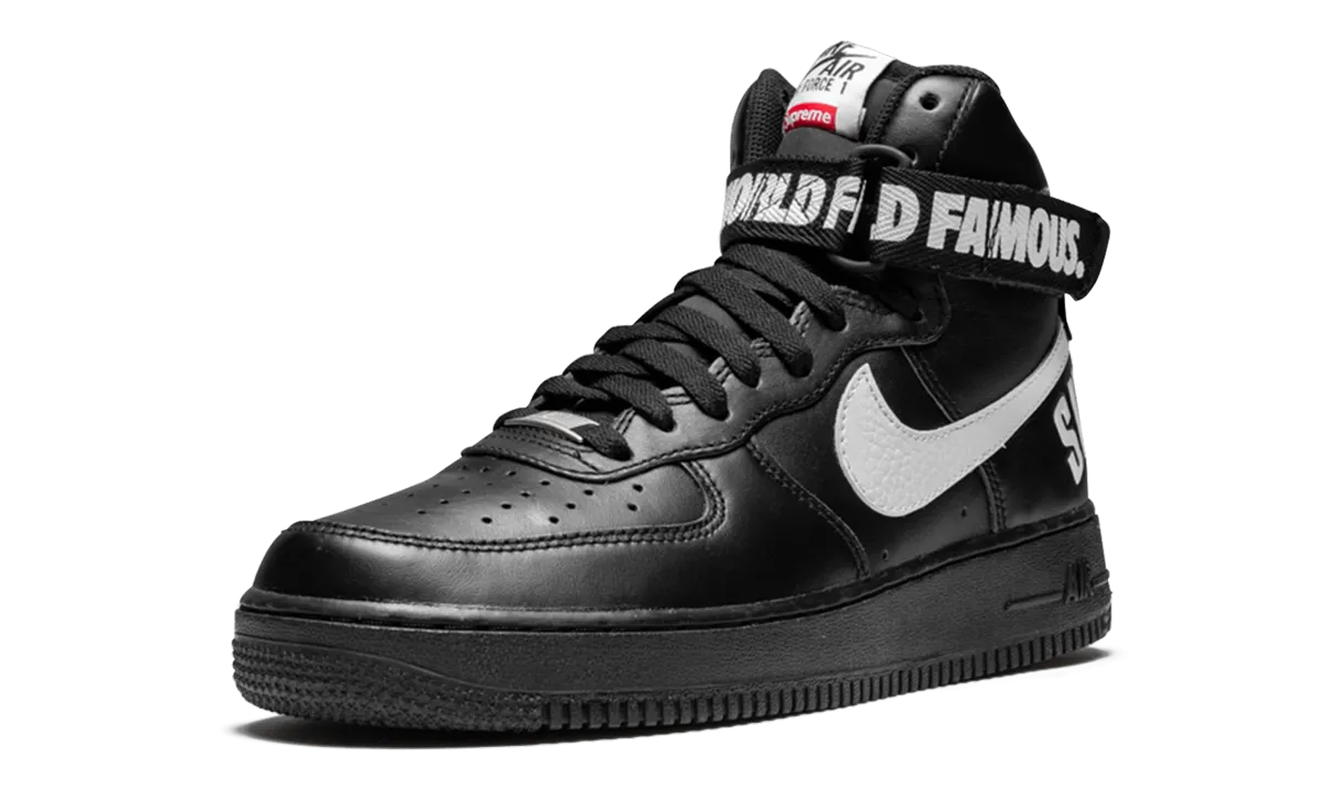 Trendy Fast Landing Air Force 1 High Supreme SP "Black"