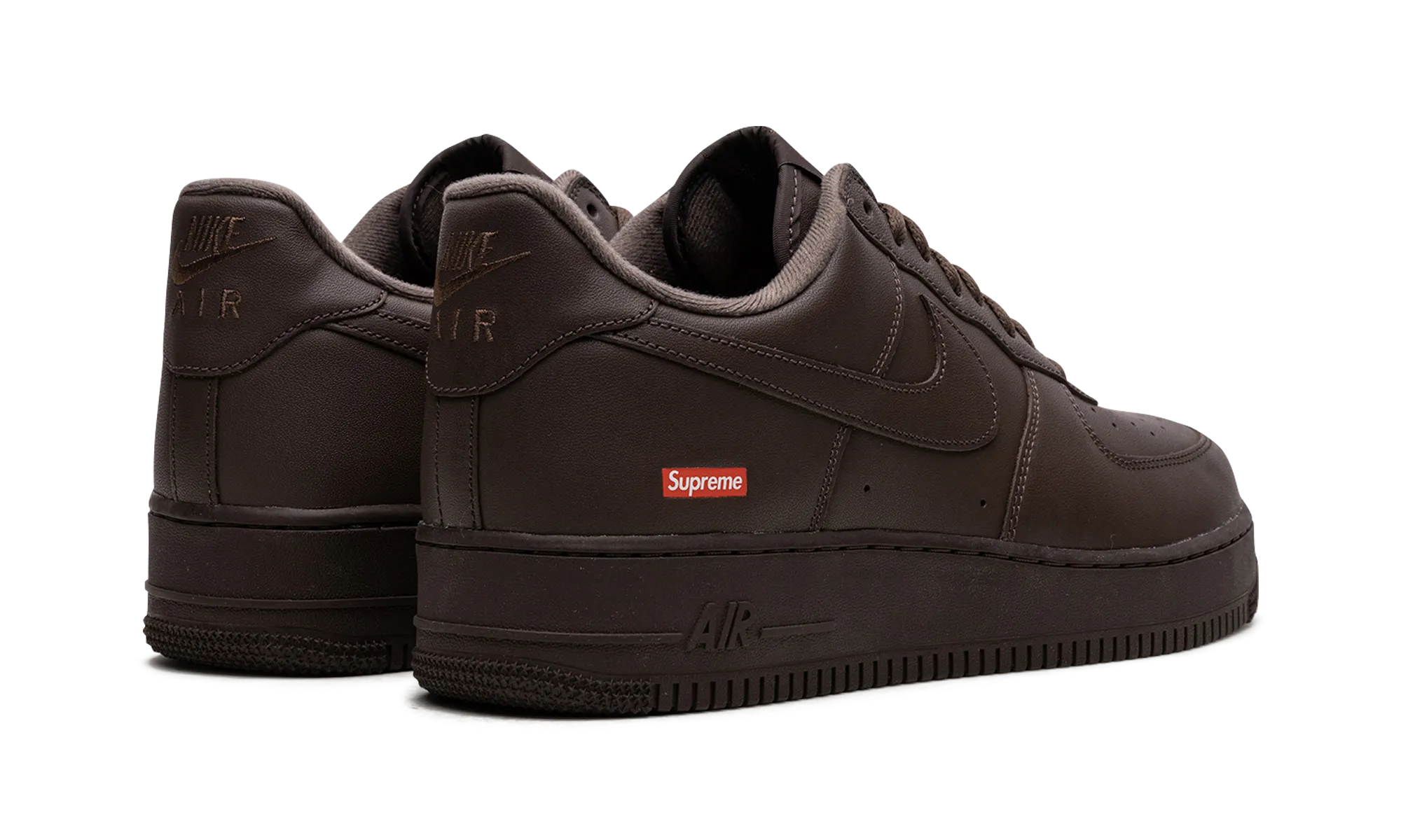 Performance Foot Support Air Force 1 "Supreme - Mini Box Logo Brown"