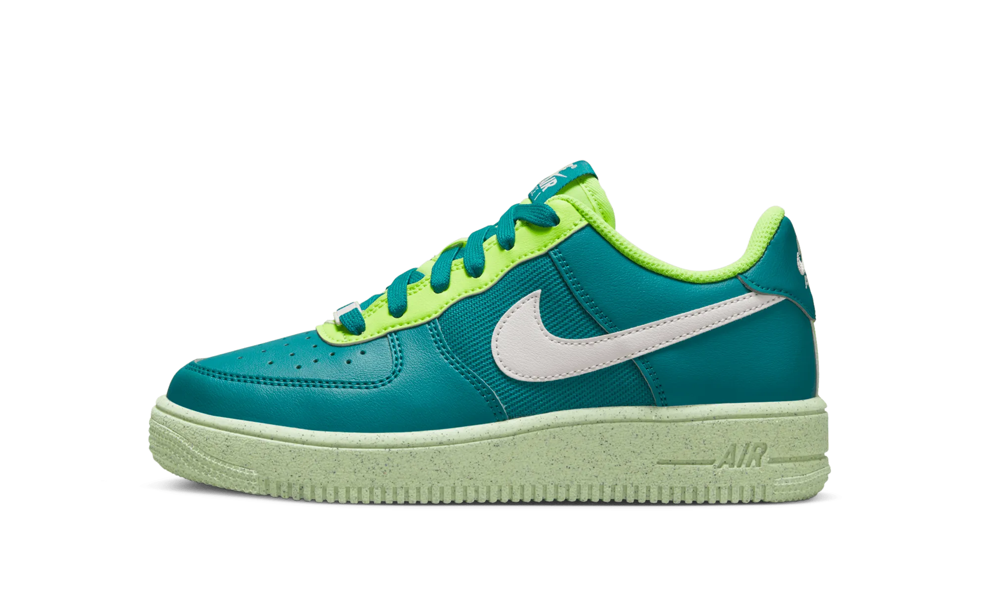 Air Force 1 Crater Next Nature GS "Bright Spruce Volt" Freestyle Fit Gear Skater All Day