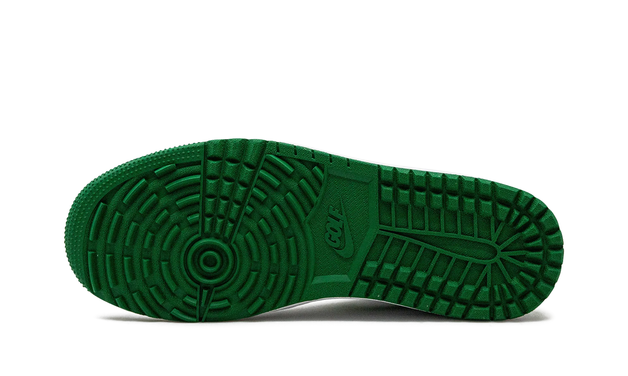 Air Jordan 1 High Golf "Metallic Green" Neutral Footbed Design
