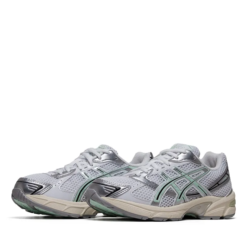 Women's Asics Gel-1130 - White/Mint Tint Easy Style Adaptive Lacing Mechanism