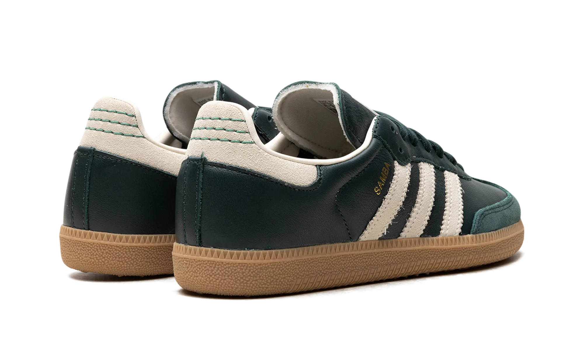 Samba OG "Shadow Green Cream White Gold Metallic" easy move