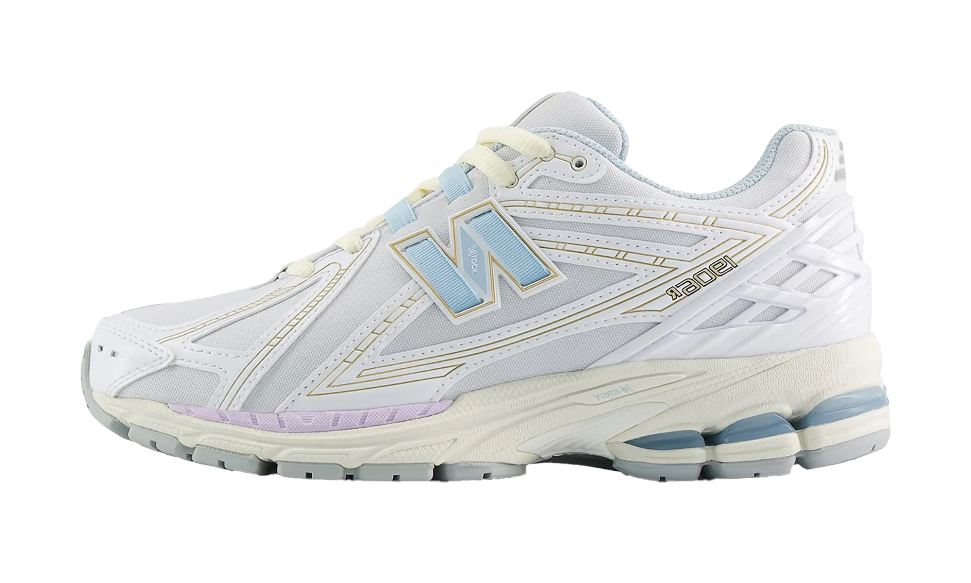 Sunny day run running shoes for men in their 30s 1906R "Tyrese Maxey - White / Blue"