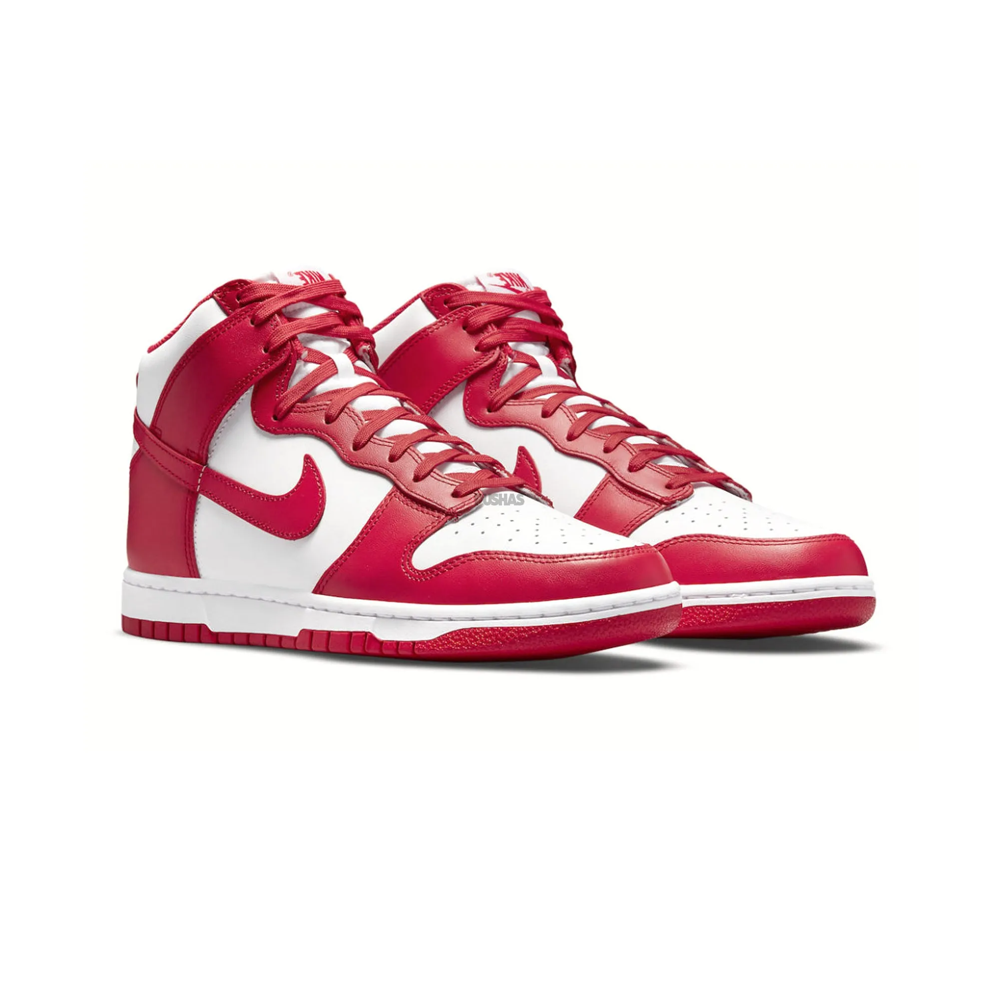 Nike Dunk High 'Championship White Red' GS (2022) Abrasion Resistant Outsole