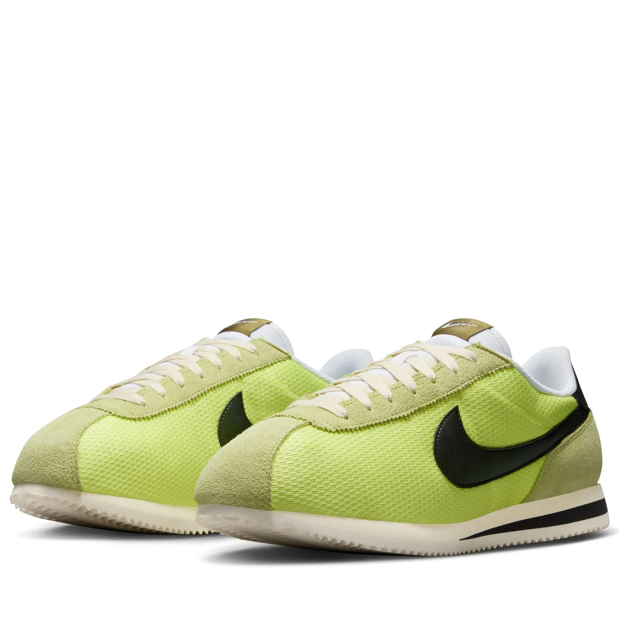 Impact Step Nike Cortez Textile - Light Lemon Twist/Black