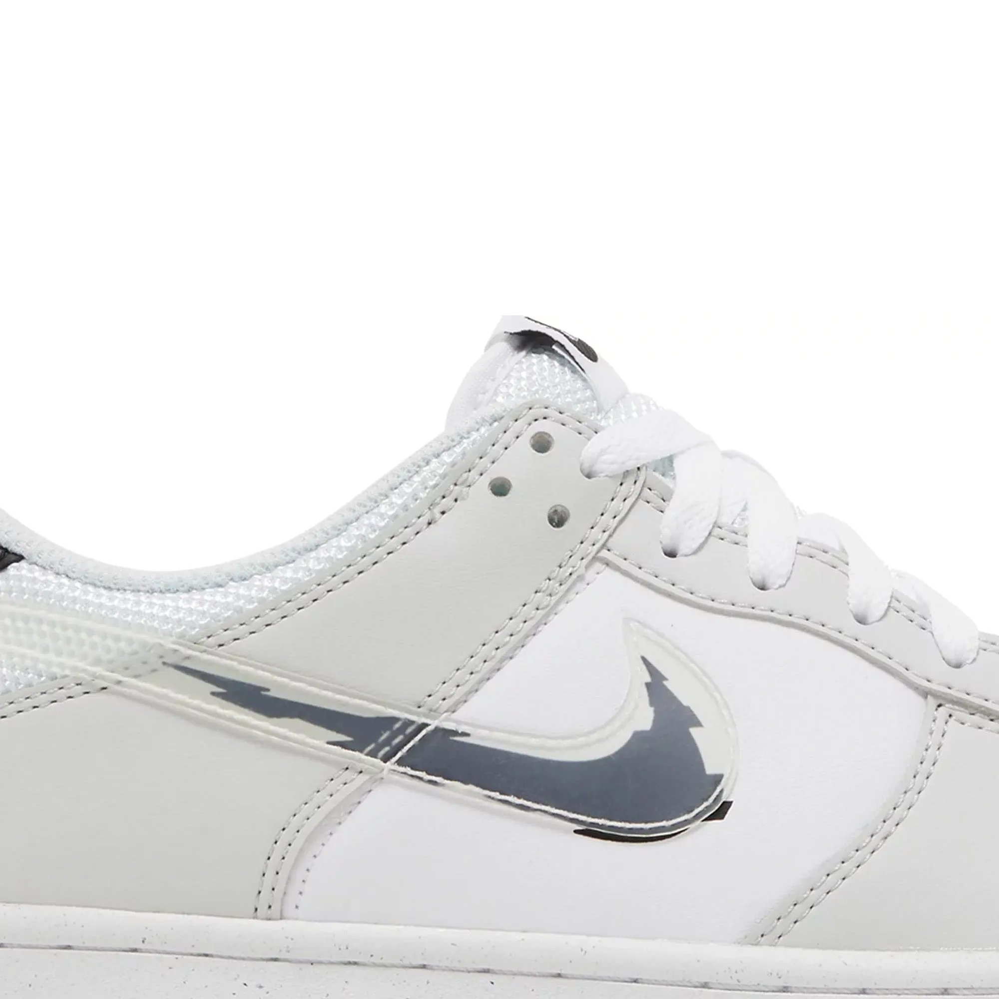 Professional Footwear Sporty Style Nike Dunk Low 'Glitch Swoosh' GS (2022)