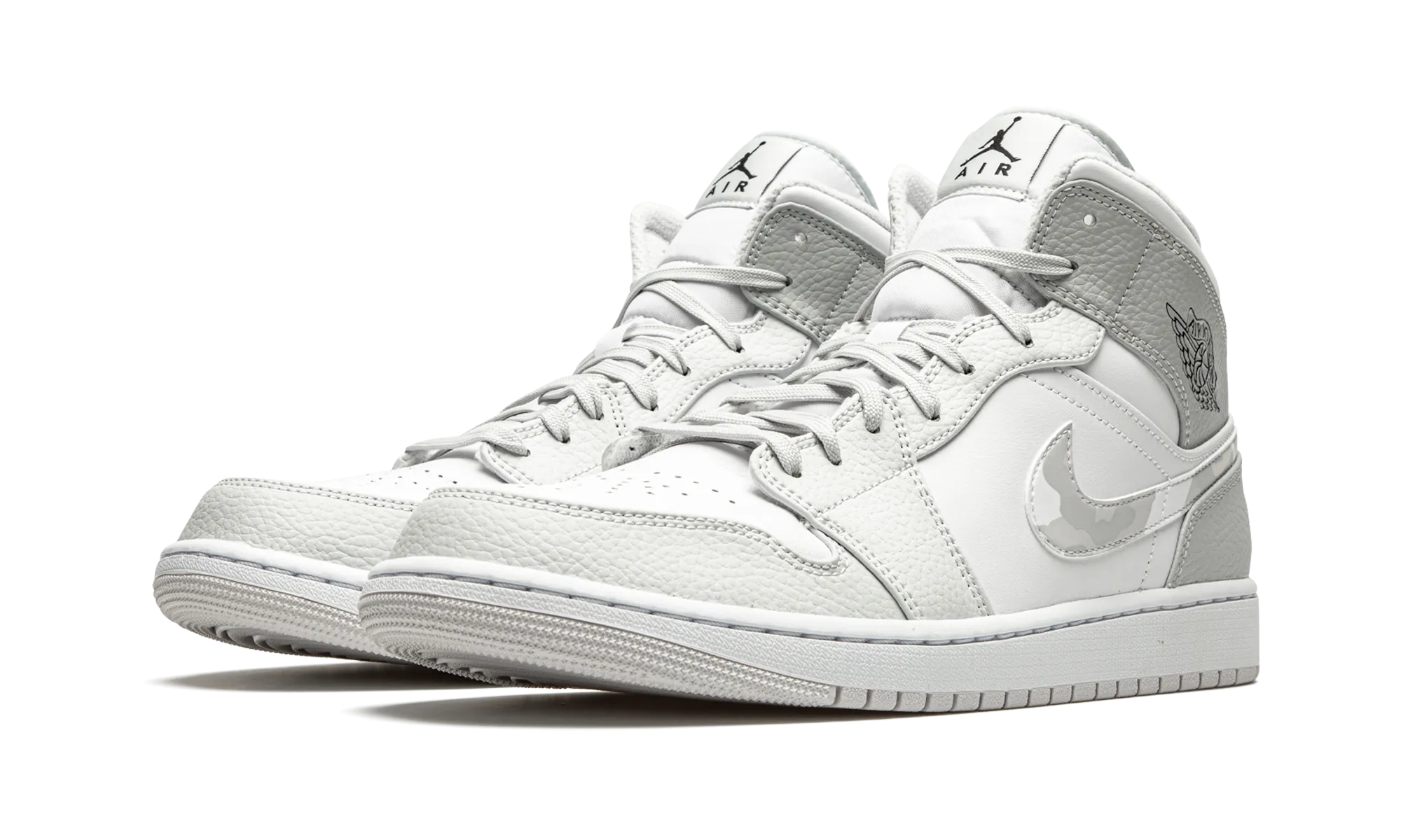 Air Jordan 1 Mid "White Camo" Gym ready