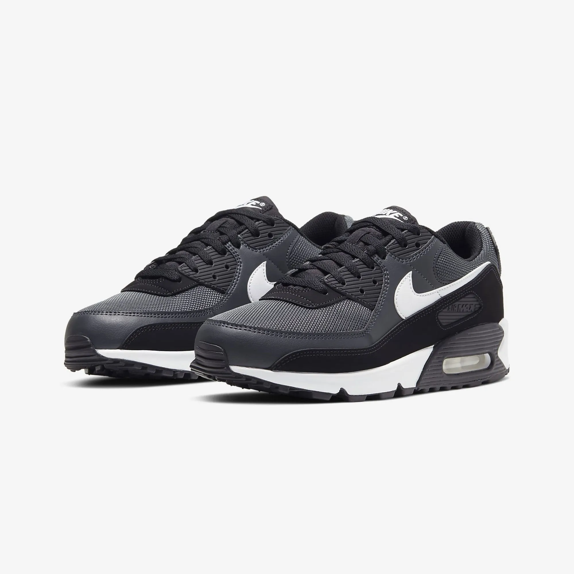 Energy Return EVA Foam Casual grip Nike | AIR MAX 90 { DARK SMOKE GREY