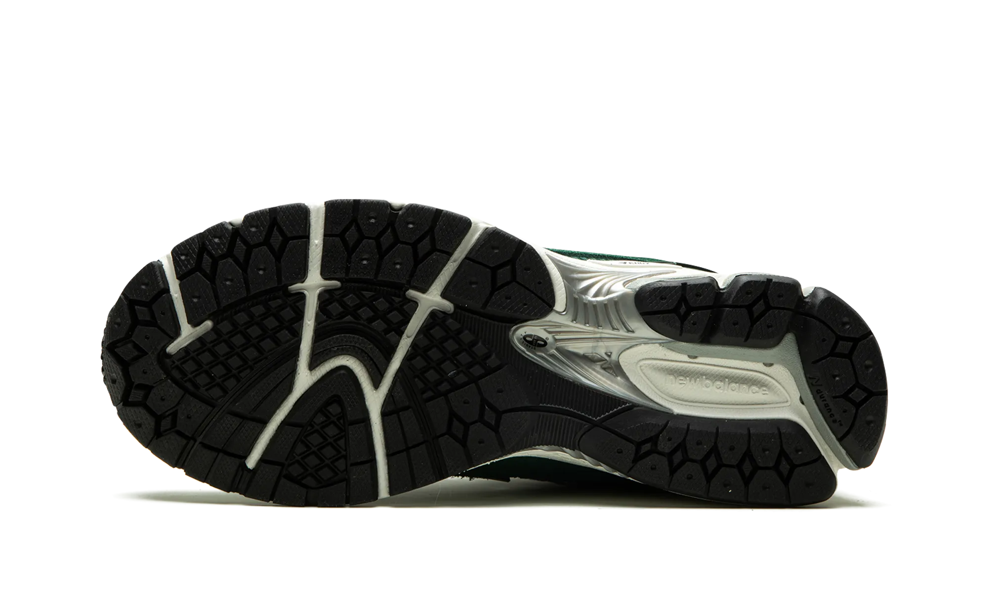 1906R "Nightwatch Green" running in the wind shoes