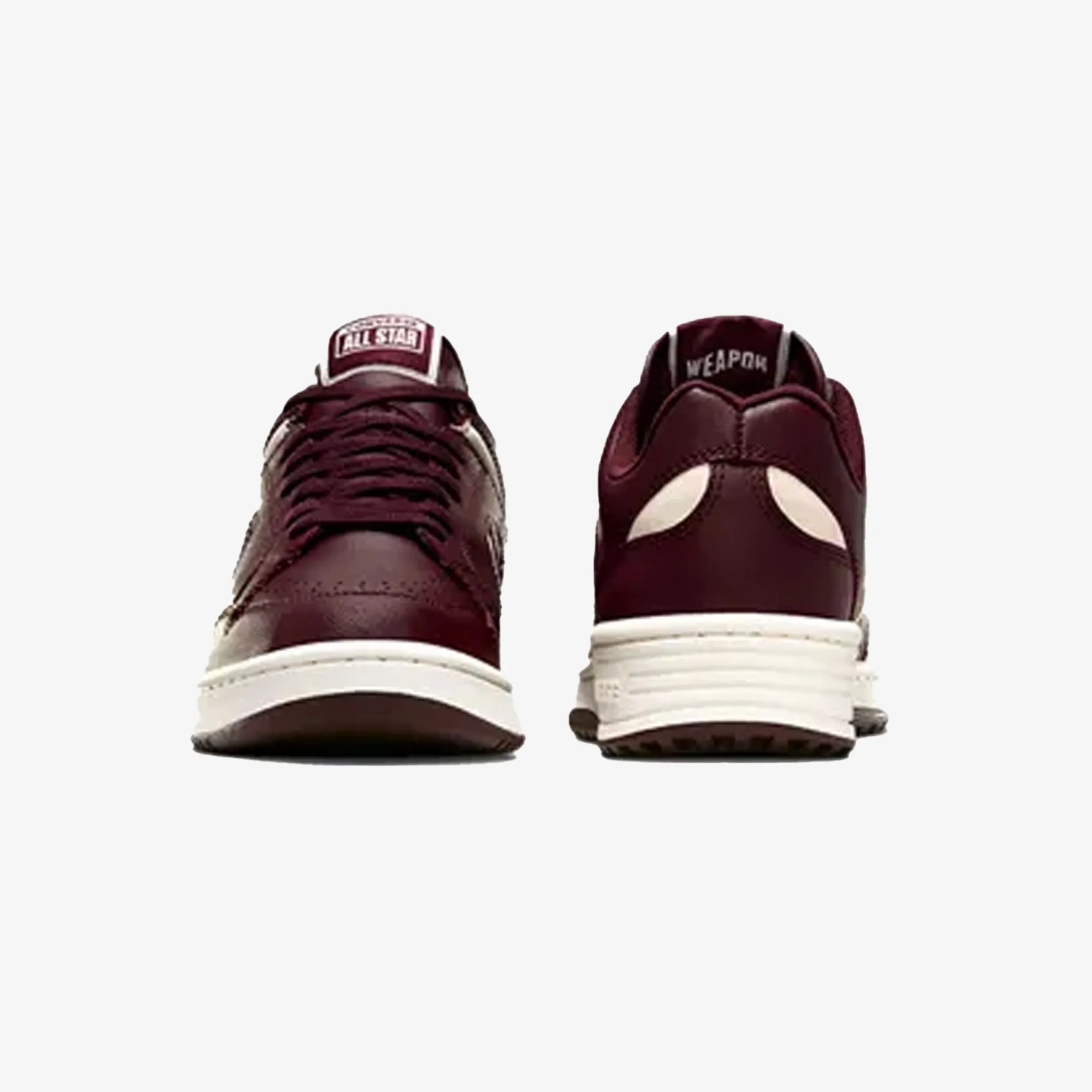 Converse | WEAPON LEATHER { RED Friction Resistant Materials