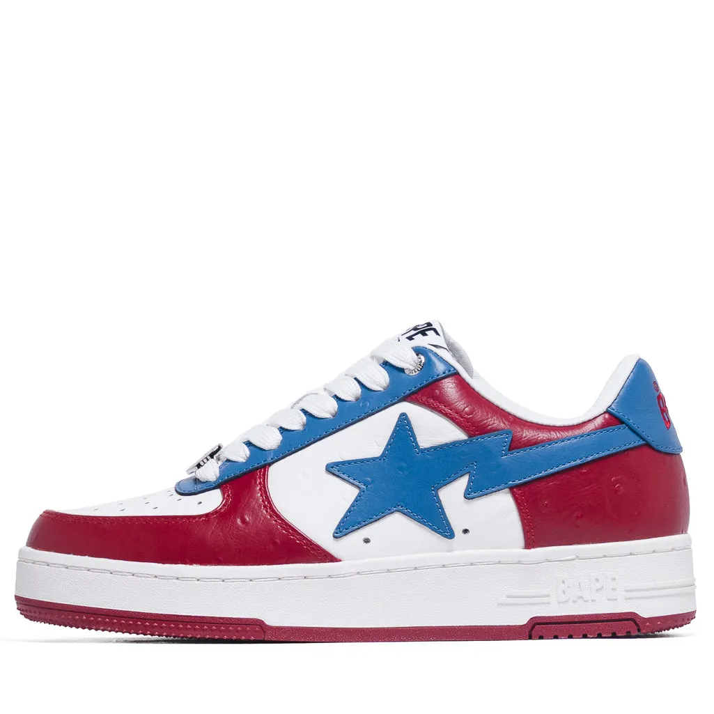 A Bathing Ape Bape Sta #3 M2 - Red Anti Slip Rubber Outsole Step Comfort