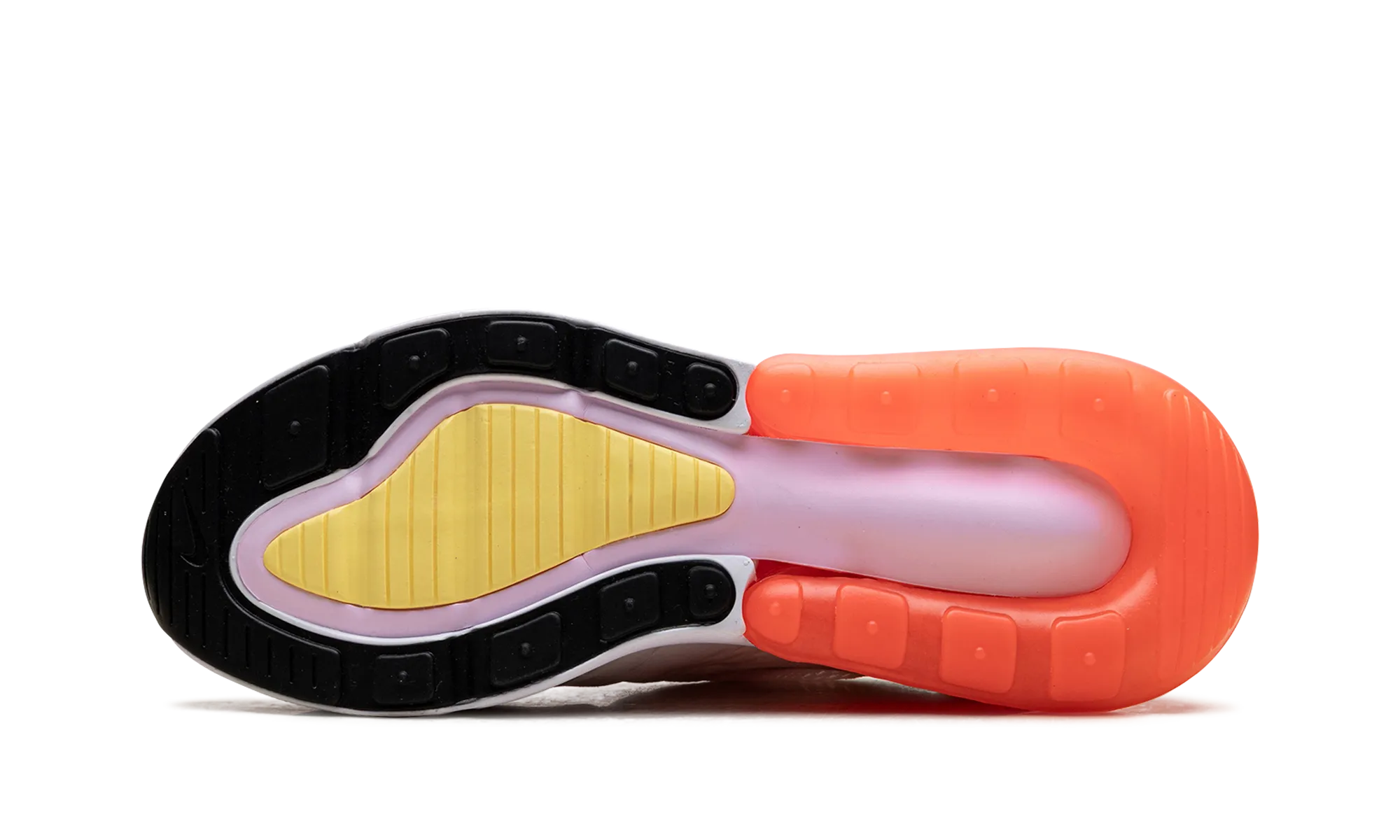 Air Max 270 WMNS "White Bright Crimson" kickboxing shoes