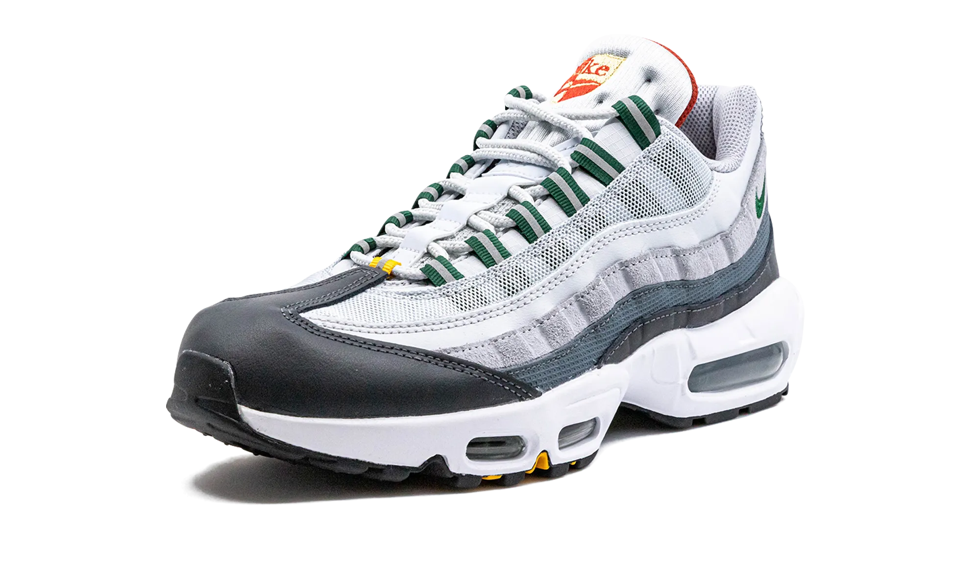 friendly competition running in a metal bridge area shoes Air Max 95 "Prep School"