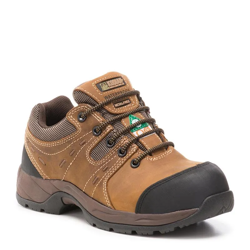 Travel Snap Trail Men's composite toe waterproof leather safety shoes 302120/3020BN