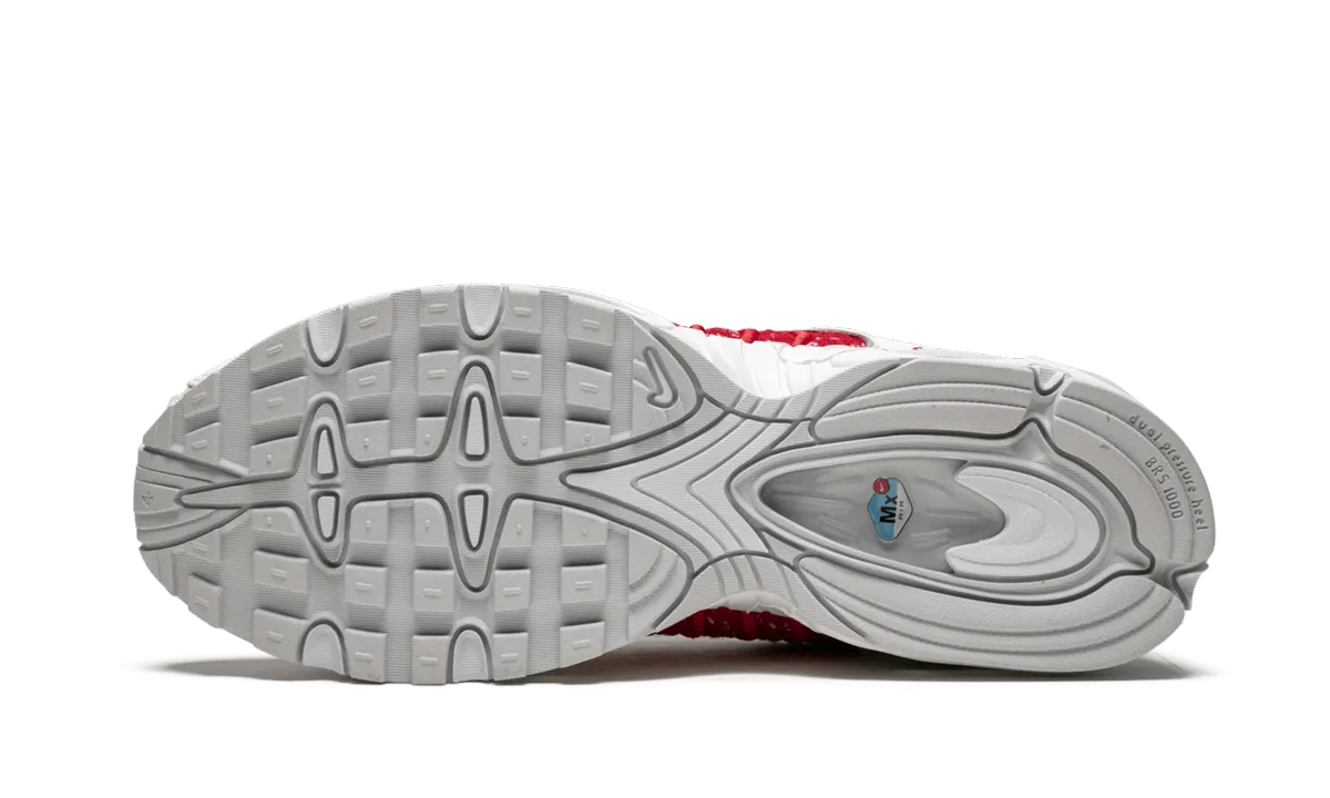Air Max Tailwind 4 / S "Supreme - White/Red" multi - density sole
