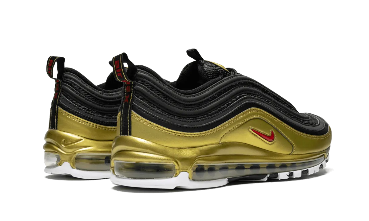 Air Max 97 "Black / Metalic Gold" wide - toe - box event - specific shoes
