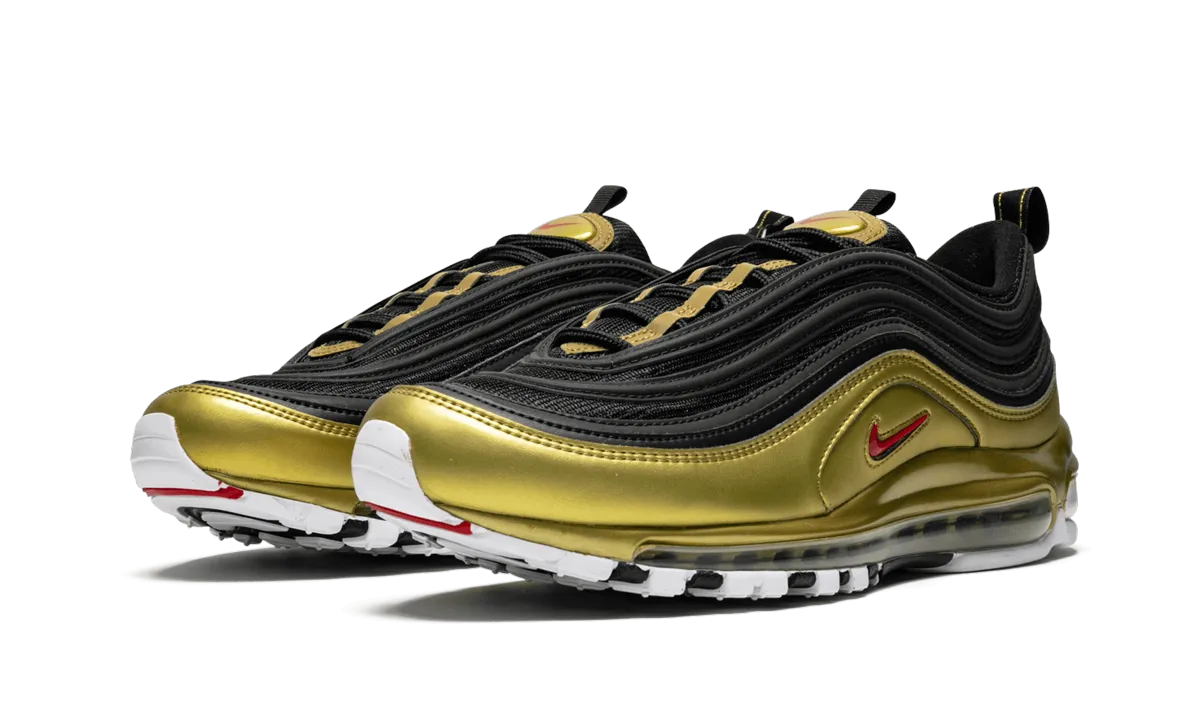 Air Max 97 "Black / Metalic Gold" Personalizable