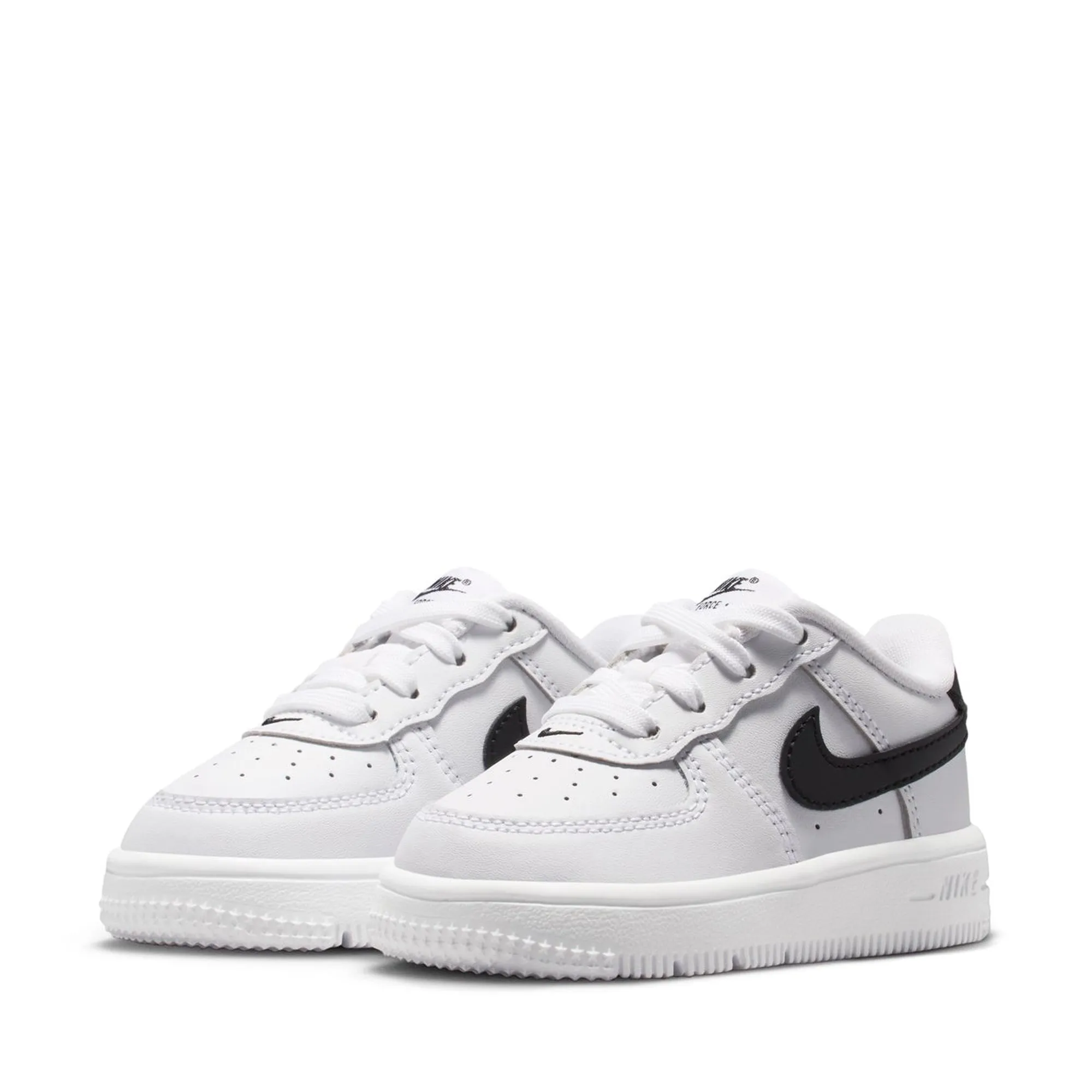 Multipurpose Comfortable Soles Nike Force 1 Low (TD) - White/Black